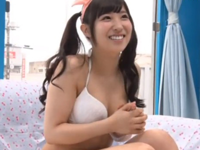 ぶりっ子ギャルな水着素人娘が童貞を自称する男優に激ピスされてアヘ顔イキｗｗｗｗｗ